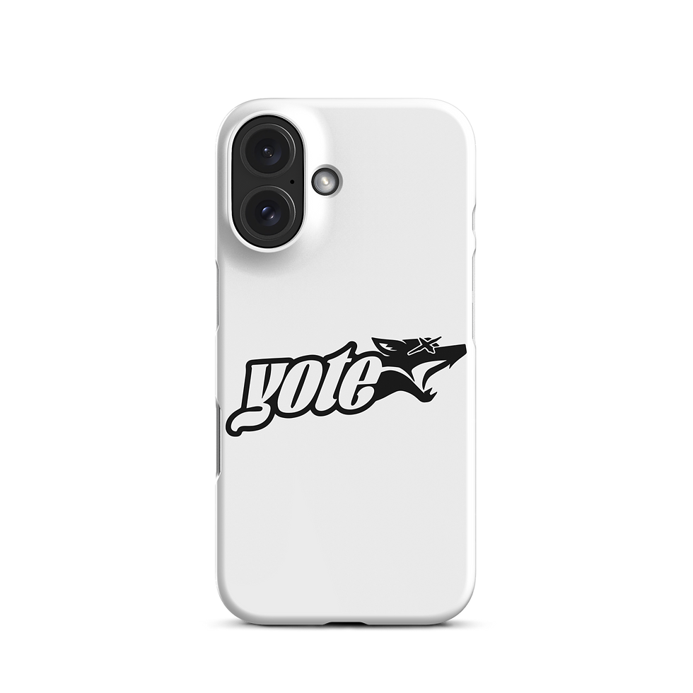 Thumbnail: Logo Snap Case for iPhone® White