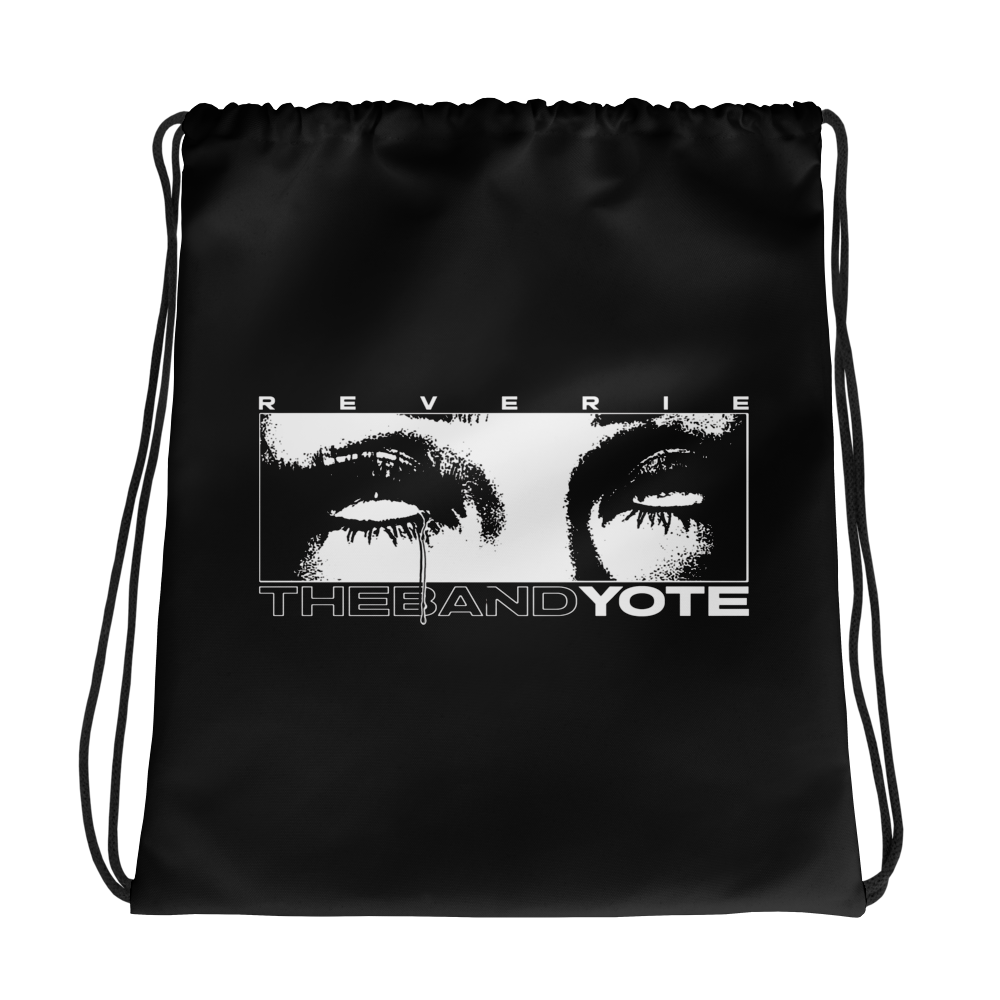 Reverie Drawstring Bag Black