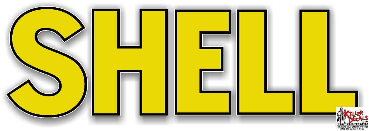 (SHELL34) SHELL DECAL