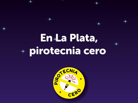Impulsan una campaña para que Navidad y Año Nuevo se festejen con "Pirotecnia cero" en La Plata