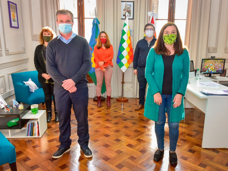 Monte | Díaz y Castro acordaron la implementación del Programa "Comunidades sin Violencia"