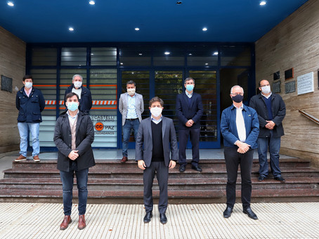 Kicillof inauguró la primera Unidad de Terapia Intensiva de Castelli