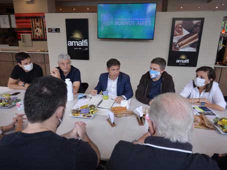 Kicillof: "El éxito de esta temporada" debe ser "un piso de crecimiento para los próximos años"