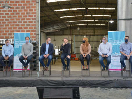 25 de Mayo | El Gobierno bonaerense lanzó el Programa de Recuperación Productiva 2021