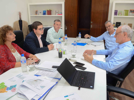Con el foco puesto en el SAME, dengue y Covid-19, el Ministro Gollan recibió al Intendente de Monte