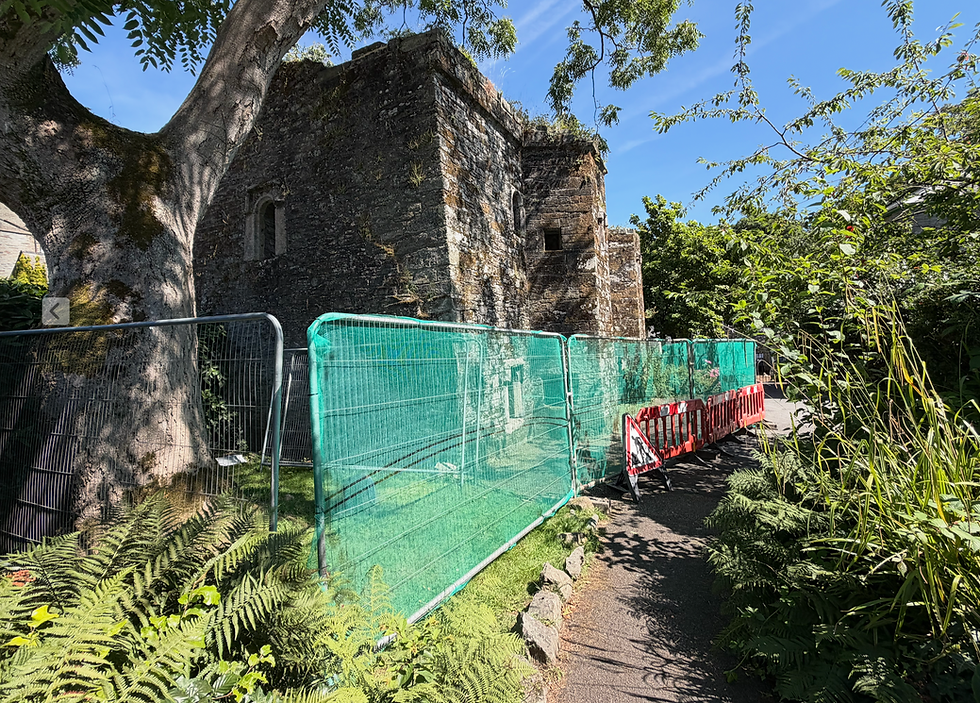 Work starts at Betsy Grimbal's Tower