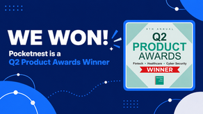 Pocketnest earns Q2 Product Award from Products That Count for its explosive, patented AI growth, and for solving some of the industry's highest-value problems