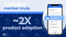 MSUFCU members show double engagement, deposits, product adoption