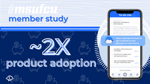 MSUFCU members show double engagement, deposits, product adoption