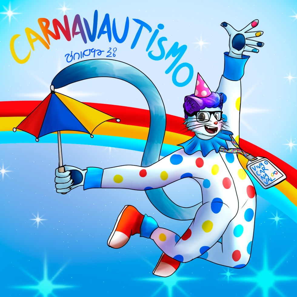 Vini palhaço autista - Carnaval 2026