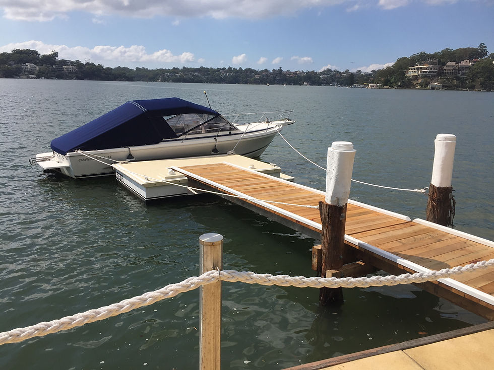 Harbour Port Pile supported Ramp