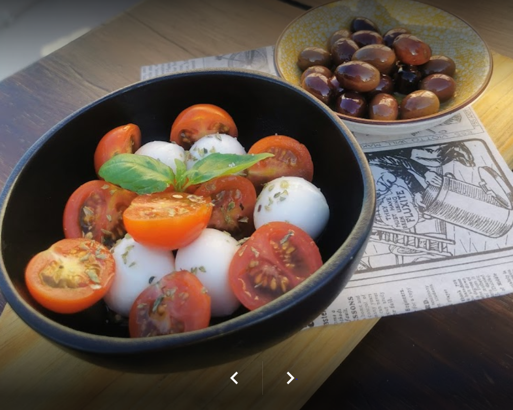 Arranged Food and Objects