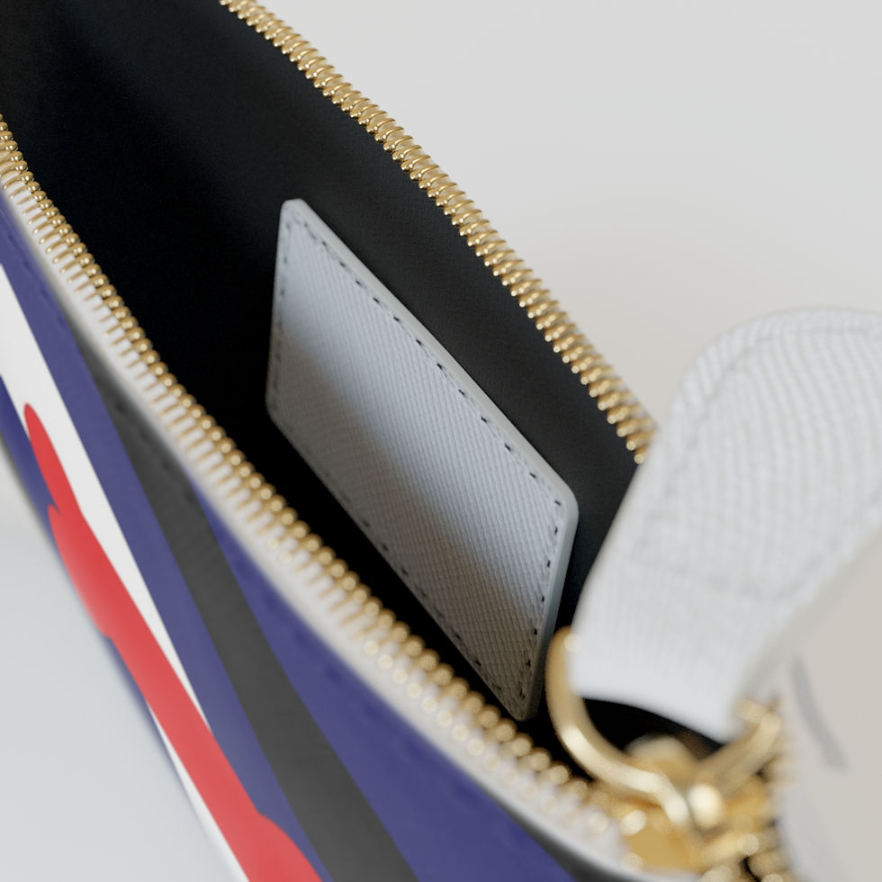 Thumbnail: Personalized Pup Mini Zip Clutch (Cards & Cash)