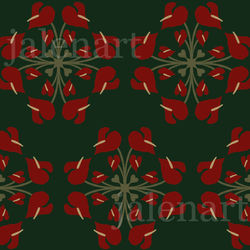 quilt anthurium