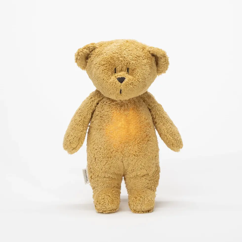 Thumbnail: New Moonie Humming friend -  Organic Bear - July  Pre Order