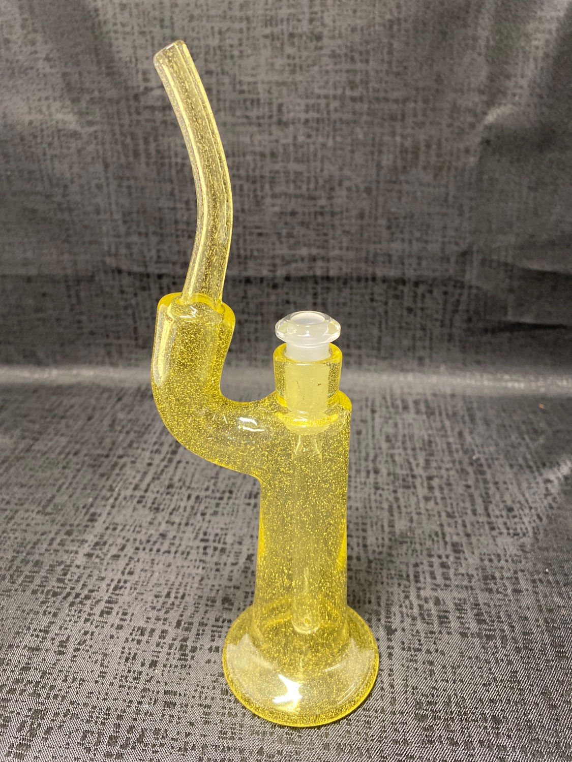 Emerald ocean glass “Trubbler “
