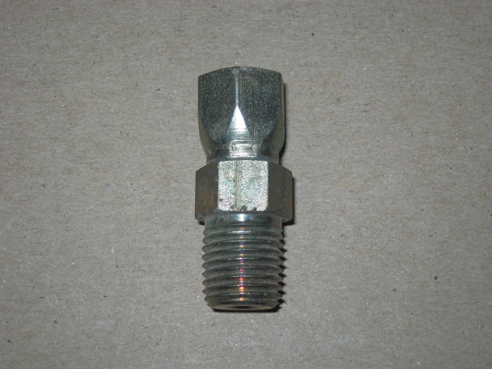 Thumbnail: AG562896 AGCO Adapter Fitting / 4"MNPT x 1/4"FJS