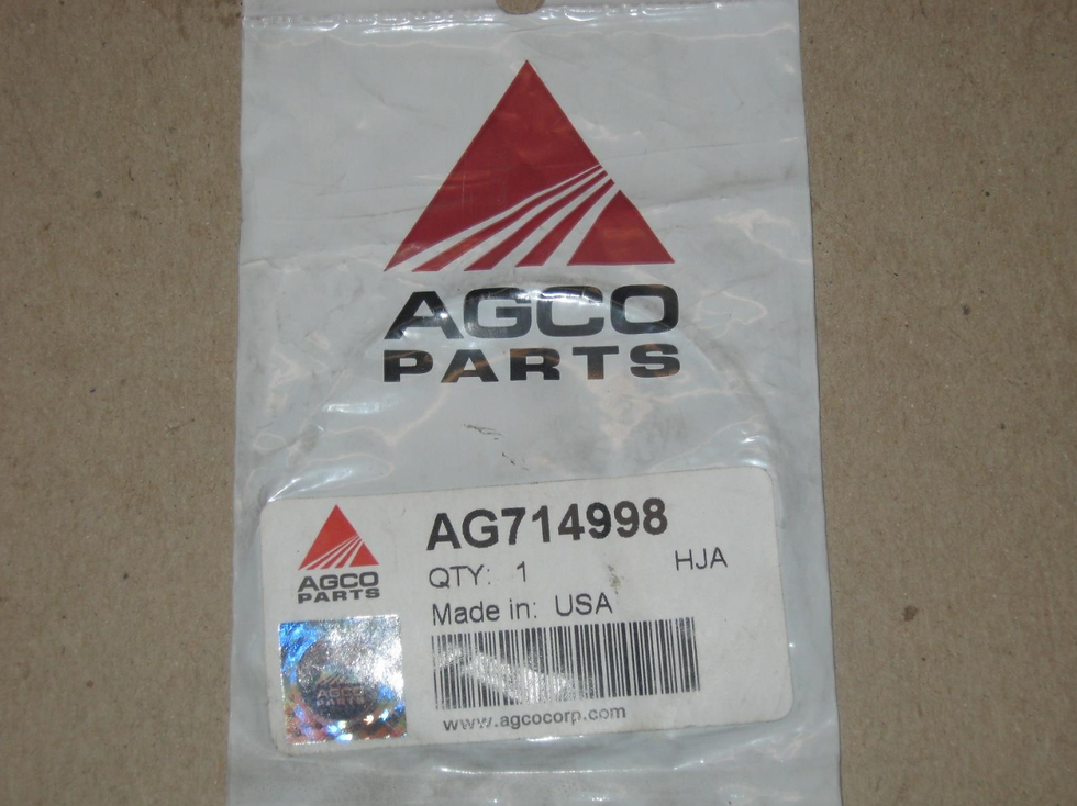 Thumbnail: AG714998 AGCO O-Ring / Flowmeter Assembly