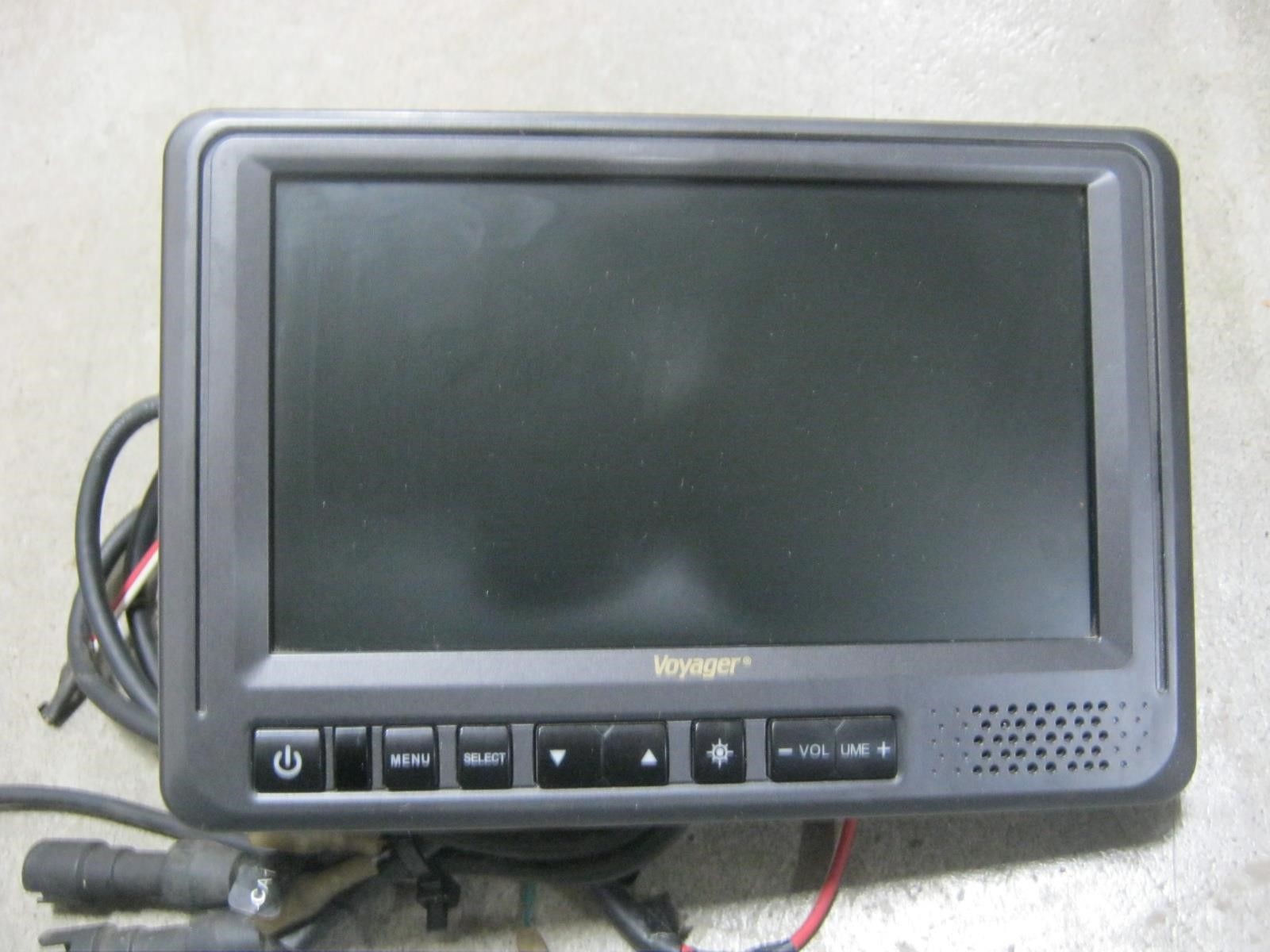 AOM713 Voyager 7" Rear View Monitor with 3 Camera Ports