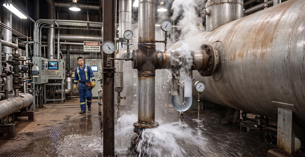 Penyebab Water Hammer pada Deaerator