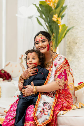 Authentic God Bharai Ceremony Photography for Indian Maternity