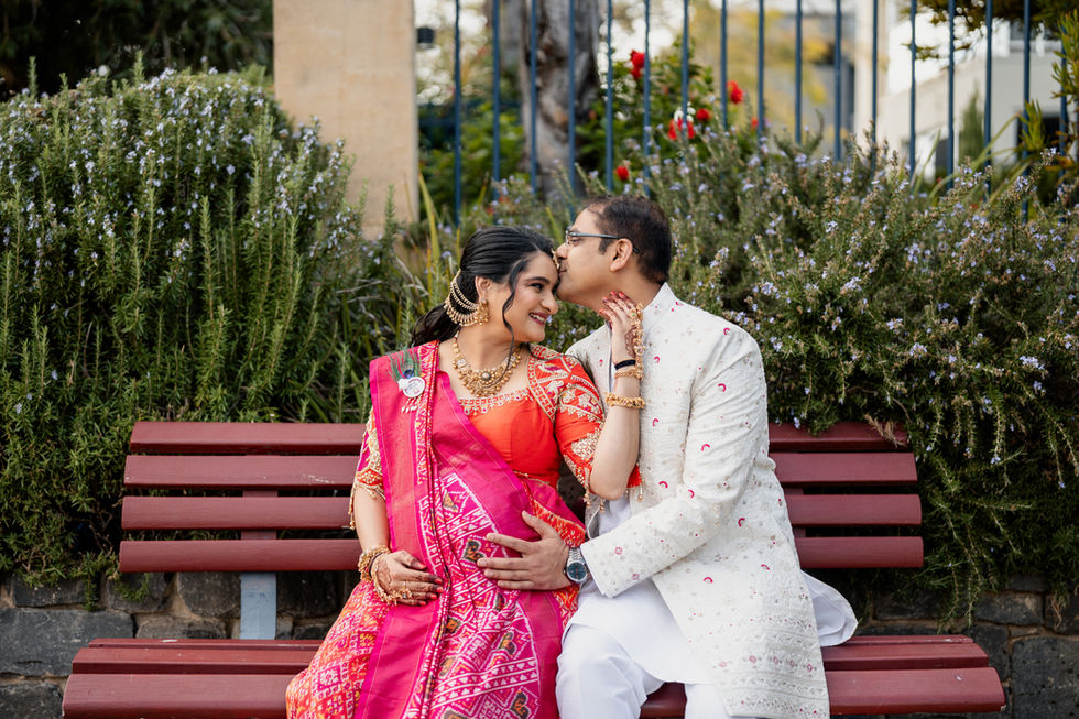 Intimate Maternity Couple Shoot at Mawson Lakes Adelaide