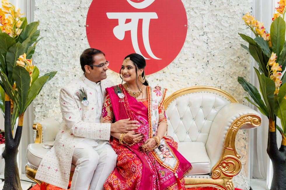 Authentic God Bharai Ceremony Photography for Indian Maternity