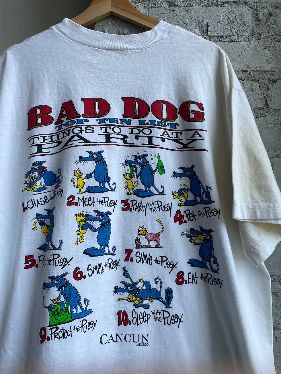 Bad Dog Tee XL
