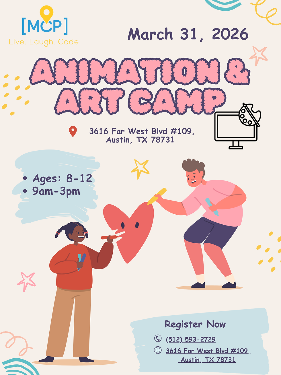 Art & Animation Camp! 
