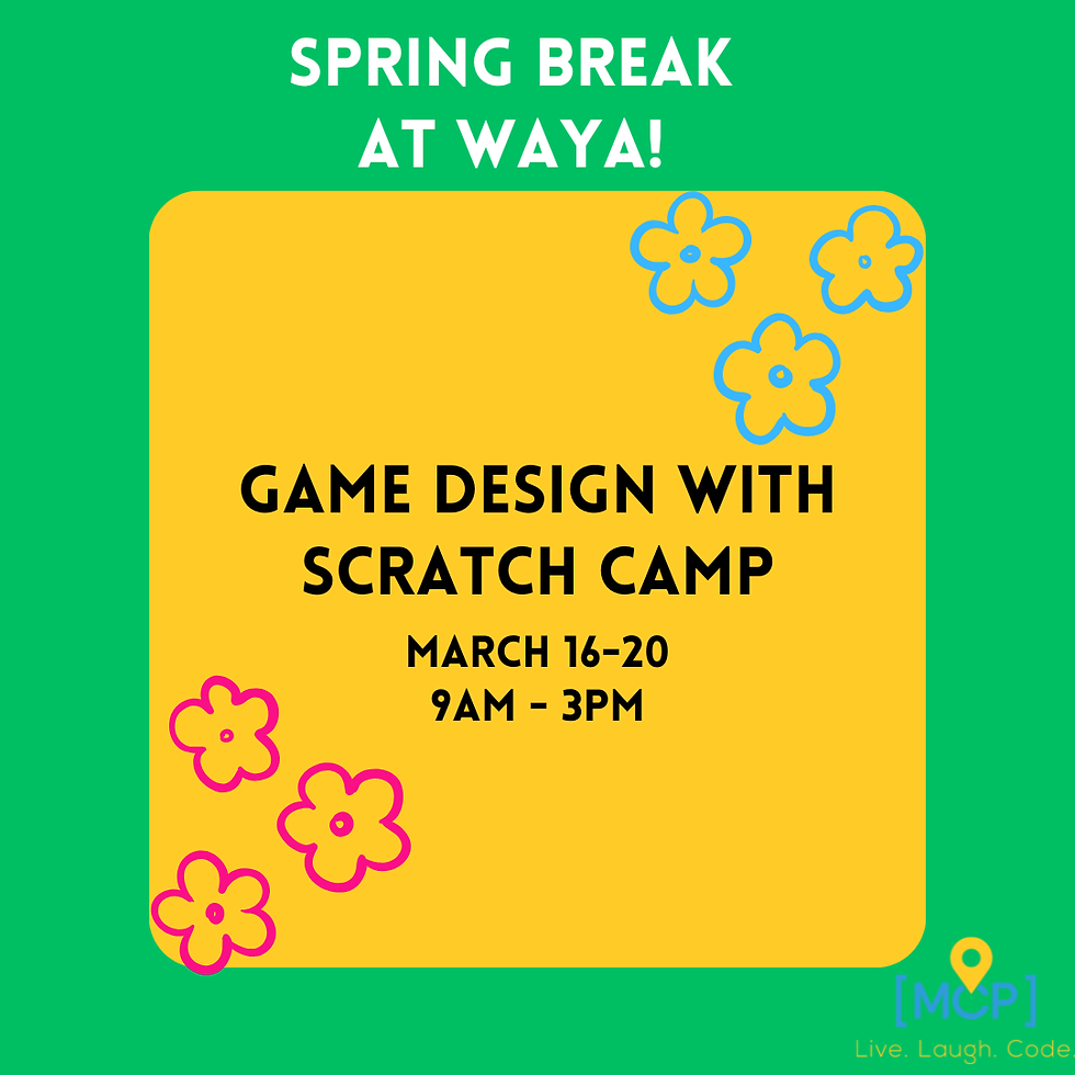 Game Design with Scratch at WAYA