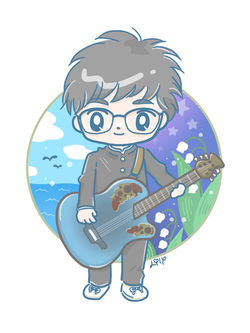 fan art/崎山蒼志くん/2018制作