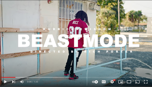 Hurricane Wisdom Drops Visuals For "Beastmode