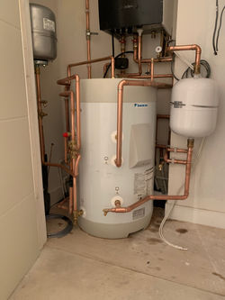 Air source heating
