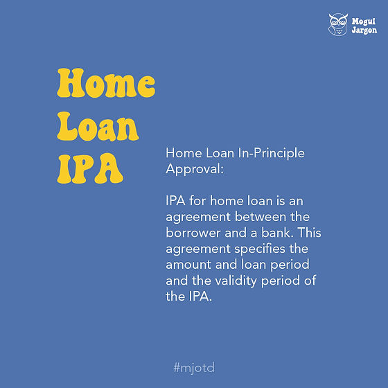 Home Loan IPA