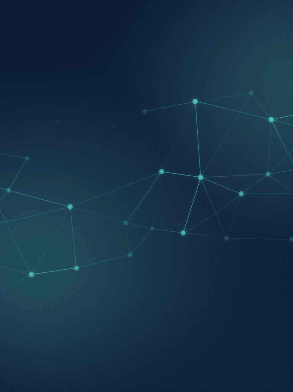 Abstract Blue Shapes