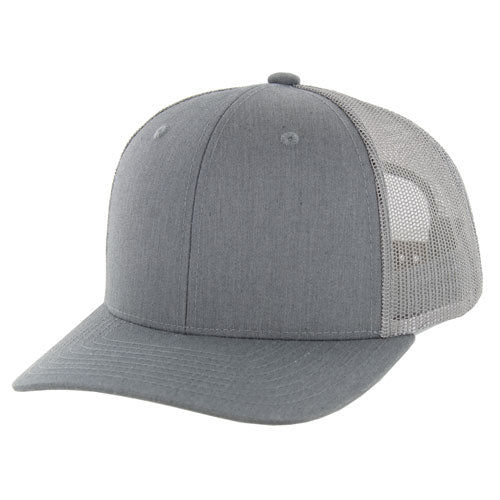 815T | TRUCKER HAT - Heather Grey
