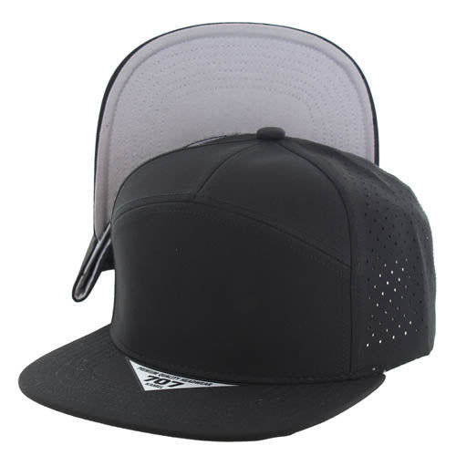 707DPS | PERFORATED SUBTONE HAT - Black (Light Grey)
