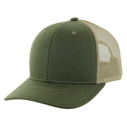 815T | TRUCKER HAT - Olive/Khaki