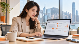 A Hong Kong SME marketing manager reviewing landing-page content, form friction and conversion data.