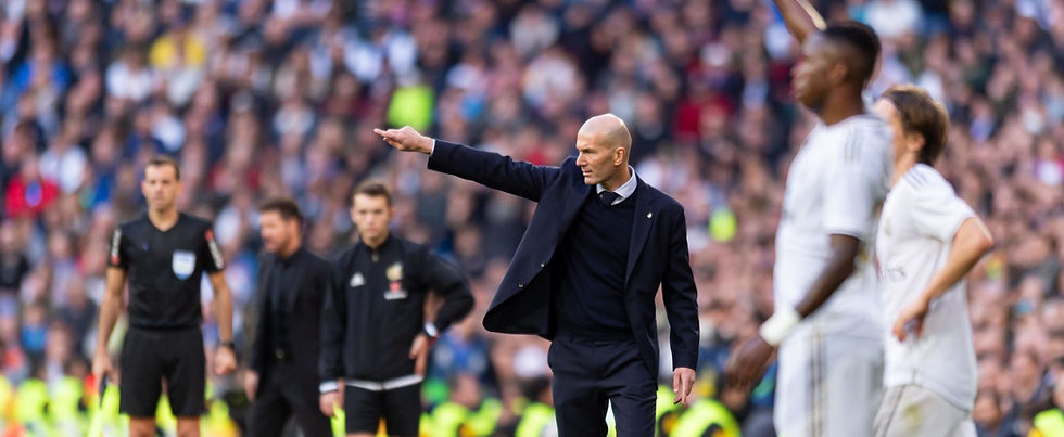 Zidane is solely focused on his job at the Santiago Bernabeu. [Getty Images]