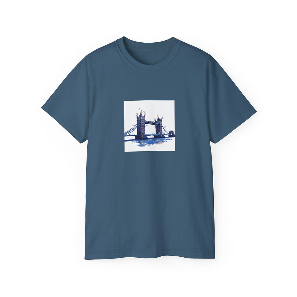 Thumbnail: Bridge of Emotions - Unisex - Football T-Shirt