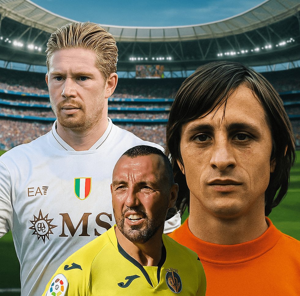 The 11 best two-footed players in football-soccer history