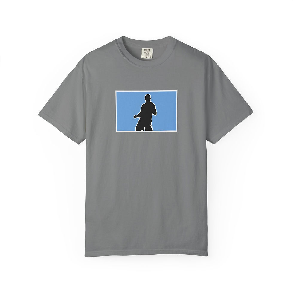 Thumbnail: Erling Haaland Minimalist Silhouette | Football Art T-shirt