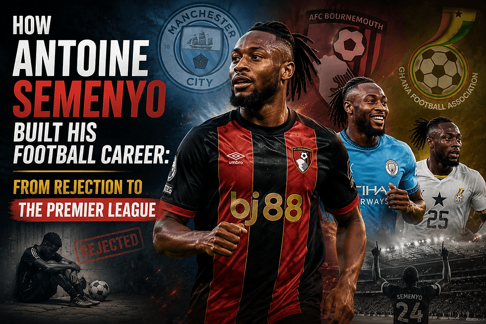 How Antoine Semenyo Became a Professional Footballer