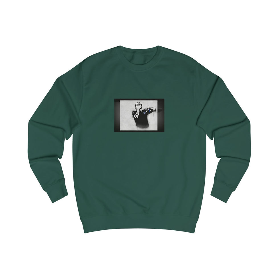 Thumbnail: Joao Pedro Stencil Urban Design Sweatshirt 