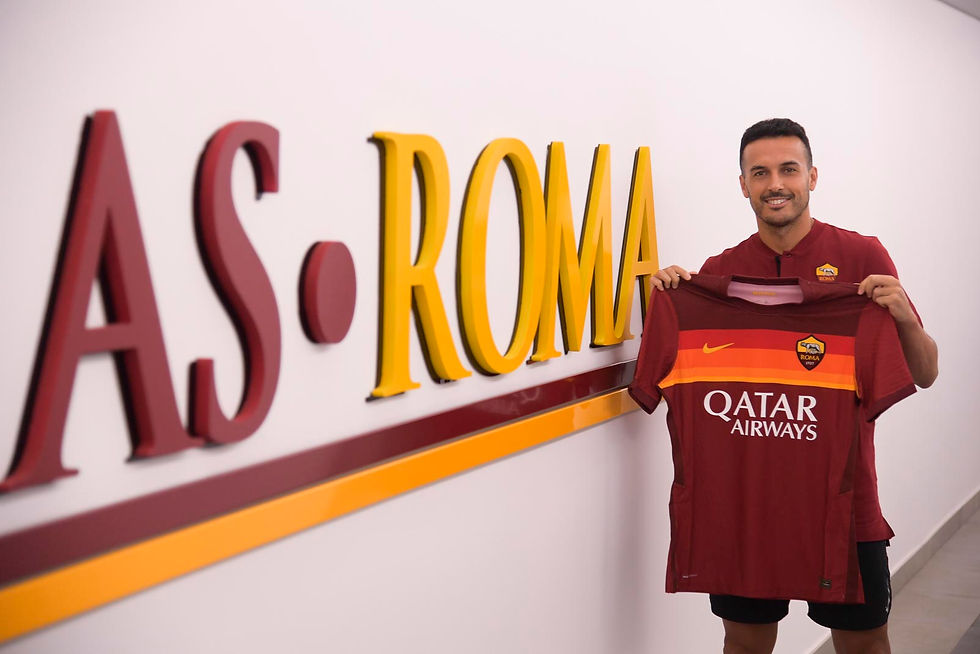 AS Roma sign Pedro. [@ASRomaEN]