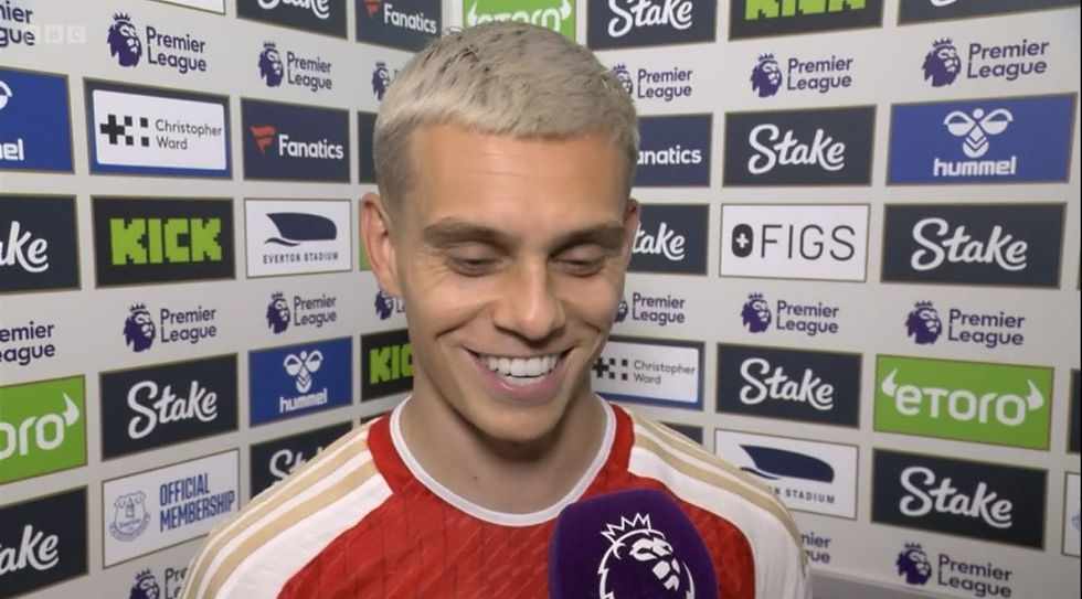 Leandro Trossard Expresses Joy Over Crucial Goal as Arsenal Shatter Goodison Park Hex [BBC MOTD]