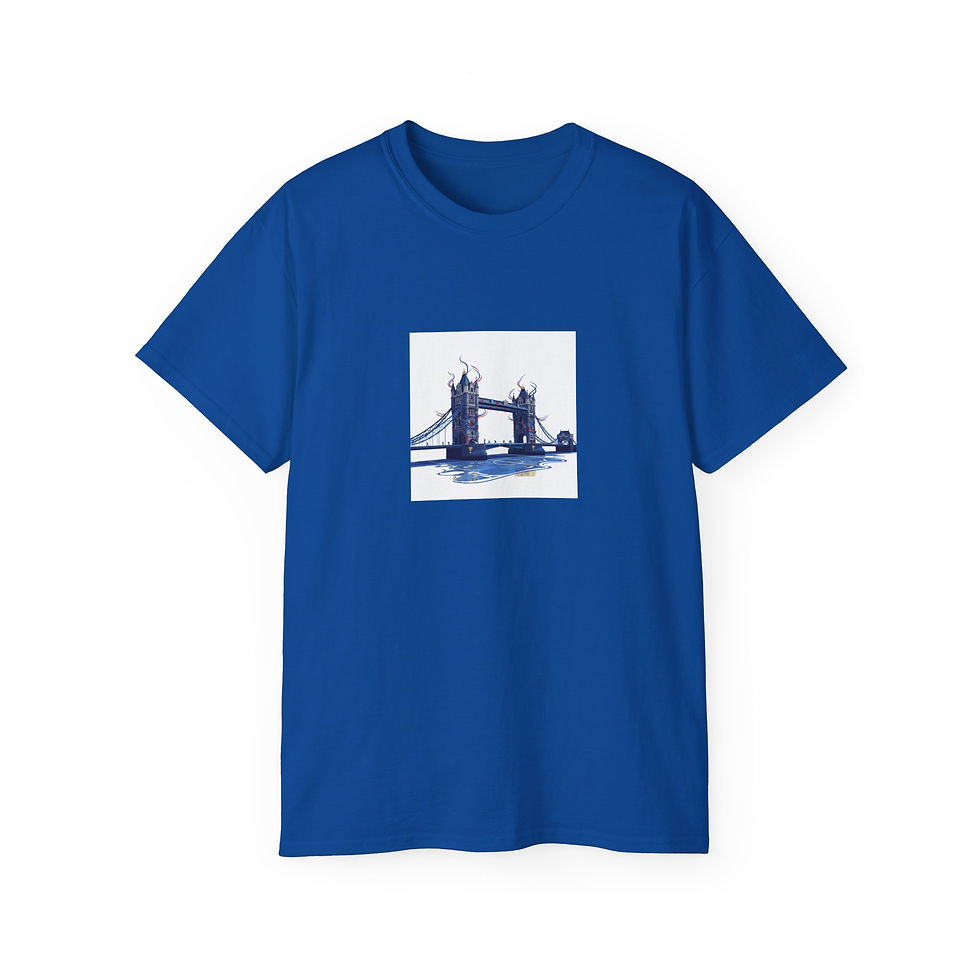 Thumbnail: Bridge of Emotions - Unisex - Football T-Shirt