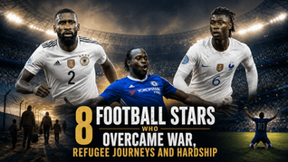 8 Football Stars Who Overcame War and Displacement