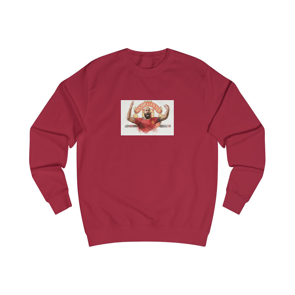 Thumbnail: Bryan Mbeumo Celebration Watercolour Unisex Sweatshirt 